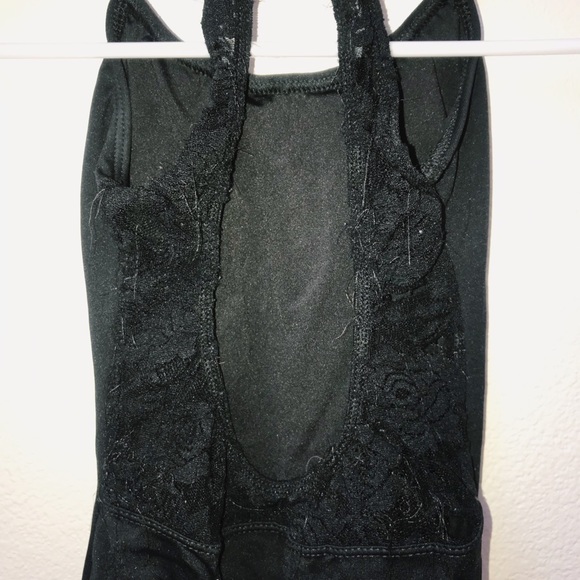 basic black leotard - Picture 3 of 3